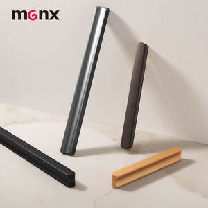 Toptan Lüks Gardırop Çekme Kolu Mutfak Dolabı Kolu Alüminyum Alaşımlı Mobilya Çekmece Dolap Kolları - Product Image 1