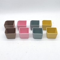Boîte de rangement en silicone rectangulaire, organiseur de cosmétiques, plateau de bureau, séparateur pour petits objets, compartiment alimentaire, plateau de rangement en silicone