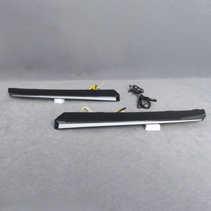 Par de luces LED para parrilla Toyota Vios con arnés de cableado para actualización de luces diurnas delanteras 2021-2022 - Product Image 1
