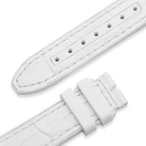 Bracelet de montre compatible avec Franck Muller V32 FM - Bracelet de remplacement en cuir avec bande en caoutchouc fluoré étanche - Product Image 3