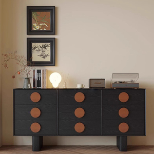 Mobile in Legno Massello Stile Medievale con Nove Cassetti per <span class=keywords><strong>Ingresso</strong></span>, Camera da Letto, Soggiorno e Corridoio - Product Image 2