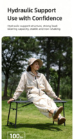 Table de camping pliable tactique ultra-stable en acier résistant à l'usure, table tactique Phantom