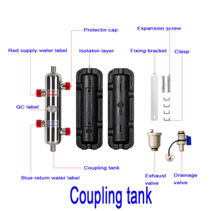 Thép không gỉ đa chức năng thủy lực tách cho sàn heatign hệ thống trộn bể nước khớp nối bể - Product Image 4