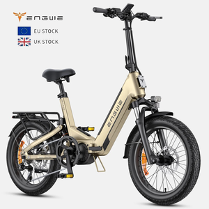 Bicicleta eléctrica plegable EU UK Engwe L20 3.0 Pro con suspensión completa, sistema antirrobo GPS, bicicleta eléctrica plegable con control por aplicación. - Product Image 1