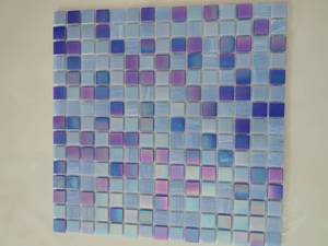 Piastrelle in Vetro a Mosaico di Alta Qualità QED per Piscine di Hotel e Rivestimenti Cucina con Colori Blu - Product Image 2