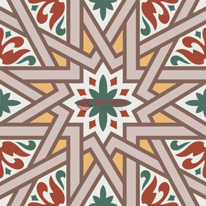 Carrelage en ciment 200x200 Carrelage artistique fait main de qualité supérieure pour les projets de murs et de sols de luxe - Product Image 1