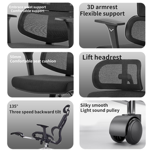 Sillas de oficina Ghế nội thất văn phòng hiện đại fauteuil văn phòng giám đốc CEO Ghế văn phòng Ghế văn phòng - Product Image 2