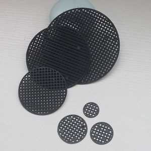 100 pièces/sac divers tailles rond en plastique Pot de fleur joint maille Pad pour Pot en céramique fond grille tapis pour la maison et le jardin - Product Image 6