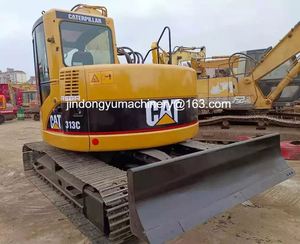 Excavatrice CAT313D d'occasion de haute qualité avec une capacité de 13 tonnes, vente directe d'usine, boîte de vitesses principale, roulement, moteur, composants PLT inclus - Product Image 4