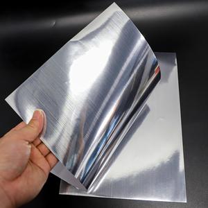 สติกเกอร์อะลูมิเนียมเมทัลลิก FX แบบพิมพ์ได้ กันน้ำ ขนาด 8.5"x11" A4 กระดาษสติกเกอร์ PET สีเงินขัดเงา สำหรับเครื่องพิมพ์อิงค์เจ็ท - Product Image 2