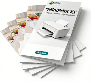 Brochure personnalisée à 3 volets, catalogue à prix abordable, <span class=keywords><strong>d</strong></span>épliant pour petites entreprises, impression sur carton pour prospectus - Product Image 5