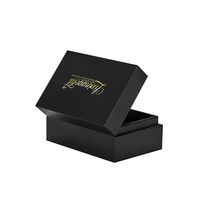 Scatole Regalo di Lusso per Gioielli con Chiusura Magnetica, Logo in Rilievo, Fodera in Spugna, per Collane, Anelli e Bracciali, Confezione Rigida con Laminazione Opaca