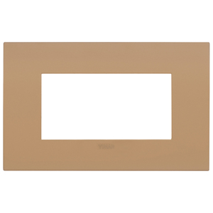 ฝาครอบผนังสำหรับปลั๊กและเต้ารับ ขนาด 16.3x10.4 ซม. รุ่น Fit 4M Sienna Plate - Product Image 1