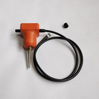 Cable blindado coaxial vertical de 2Hz con geófono de un solo EG-2-II terminado con conector macho BNC Geófono sísmico de 2Hz