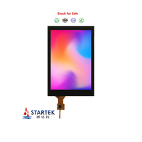 Écran tactile capacitif STARTEK personnalisé de 7 pouces, écran TFT de 7 pouces 1200*1920 avec écran tactile