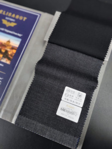 ELISABOT 14MK Tela Italiana Lavable a Máquina, Tejido Nano-tex 260G/M, 97% <span class=keywords><strong>Lana</strong></span> <span class=keywords><strong>Merino</strong></span>, 3% Elastano, Tela Elástica para Trajes de <span class=keywords><strong>Lana</strong></span> <span class=keywords><strong>Fina</strong></span> - Product Image 2