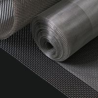 Grillage en fil d'acier inoxydable découpé et plié sur mesure, tissage uni, imperméable, robuste et pliable