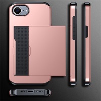 Coque de protection antichoc SGP PC avec fente pour carte coulissante pour iPhone 16e 17e 16 Pro Max 15 14 Plus iPhone16