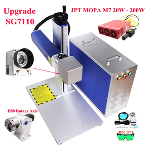 Machine de marquage laser à fibre MOPA EZCAD2 Lightburn 50W 60W 100W pour bijoux en acier inoxydable, machine de gravure laser sur métal Raycus - Product Image 3
