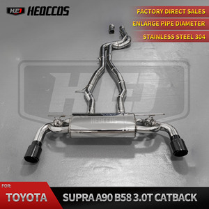 Valve de commande à distance pour échappement sport Catback avec soupape d'air pour Toyota Supra A90 3.0T B58, tuyau de 70 mm, conseils de personnalisation - Product Image 1