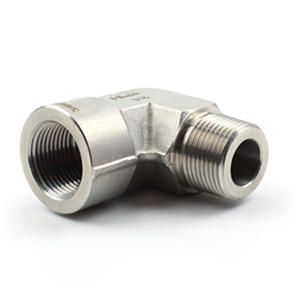 Fábrica Hikelok Elbow Coupling Fittings Aço Inoxidável ASTM A276 R G Rosca NPT 1/4 1/16 Polegada para Skids de Injeção Química - Product Image 4