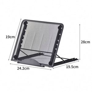 Soporte Ajustable de Metal para Laptop de Alta Calidad - 15 por Caja para Uso en Escritorio, Suministros Versátiles para Oficina y Escuela - Product Image 5