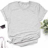 T-shirt tendance pour filles à col rond, manches courtes, couleur unie, impression personnalisée de logo, design gratuit, haute qualité, motif DIY