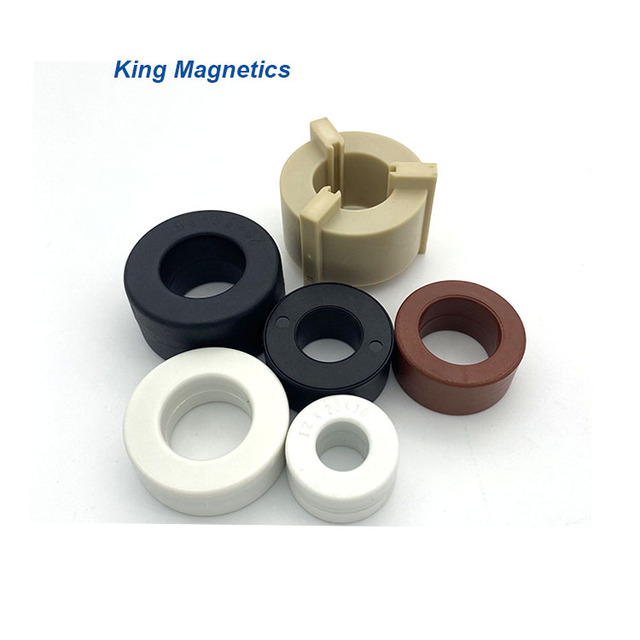 KMN805020 Soft Industrial Magnet Nanocrystalline Ferrite Cores Pot Epoxy Coated EMC Common Mode Inductors with Cutting Service
