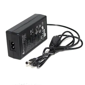 12 V 5A 전원 공급 장치 어댑터, LED 스트립 조명용 AC DC 변환기 100-220V ~ 12 볼트 5 앰프 변압기 5.5x2.1mm 플러그