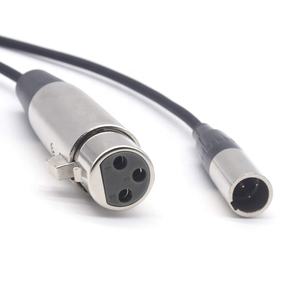 <span class=keywords><strong>Mini</strong></span> <span class=keywords><strong>xlr</strong></span> mâle à 3 broches femelle micro haut-parleur audio <span class=keywords><strong>xlr</strong></span> <span class=keywords><strong>jack</strong></span> serpent câble microphone - Product Image 4