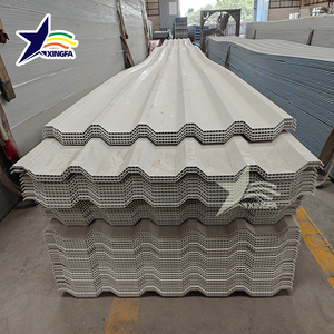 China <strong>Manufacturer</strong> Heat Protection 10Mm Pvc <strong>Roofing</strong> Sheet <strong>Plastic</strong> Upvc Hollow Roof for Warehouse - Product Image 3