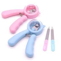 Coupe-ongles rond en PP pour animaux de compagnie, très vendu, avec couvercle anti-éclaboussures