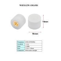 Antenne WiFi Zigbee sans fil miniature étanche 2,4 5,0-5,8 GHz compatible, type champignon, pour routeur, format compact