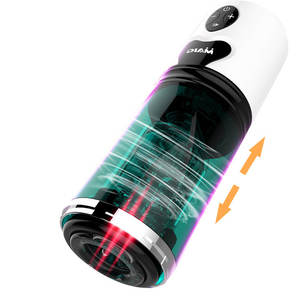 男性の本物の女性のためのペニス刺激おもちゃのセックスのための8つの強力なスラスト回転モードを備えた自動ストローカーマスターベーターカップ - Product Image 1