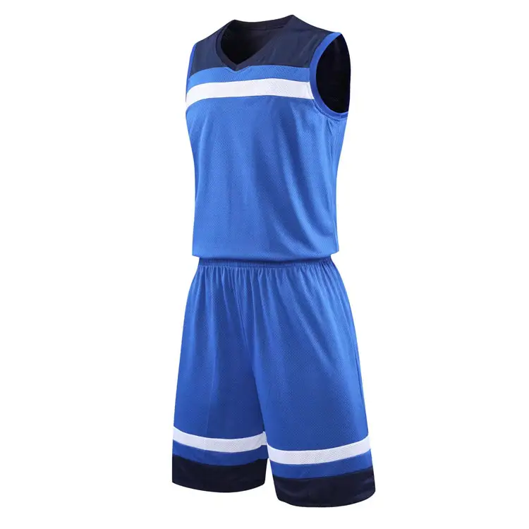 Double-sided basketball suit men's custom men's reversible basketball American style team uniforms customized