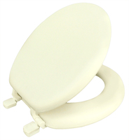 Coussin de siège de toilette en éponge souple, norme américaine 17 pouces, design moderne, étanche, fermeture douce, écologique, durable, antidérapant, pour salle de bain