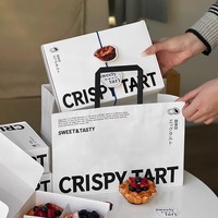 Boîte Écologique Personnalisée pour Cookies, Pâtisseries et Tartelettes, Emballage de Boulangerie Sucrée avec Séparateurs