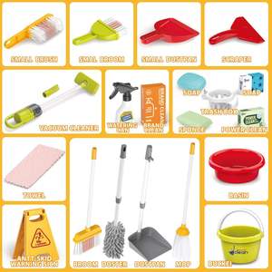 Ensemble <span class=keywords><strong>de</strong></span> jouets <span class=keywords><strong>de</strong></span> nettoyage pour enfants, 29 pièces, kit éducatif d'entretien ménager, ensemble d'outils <span class=keywords><strong>de</strong></span> nettoyage pour maison <span class=keywords><strong>de</strong></span> jeu, jouets - Product Image 3