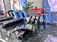 ZY-Commercial Machine de presse à jambes à 45 degrés professionnelle à charge libre pour l'entraînement de force des membres inférieurs en salle de sport