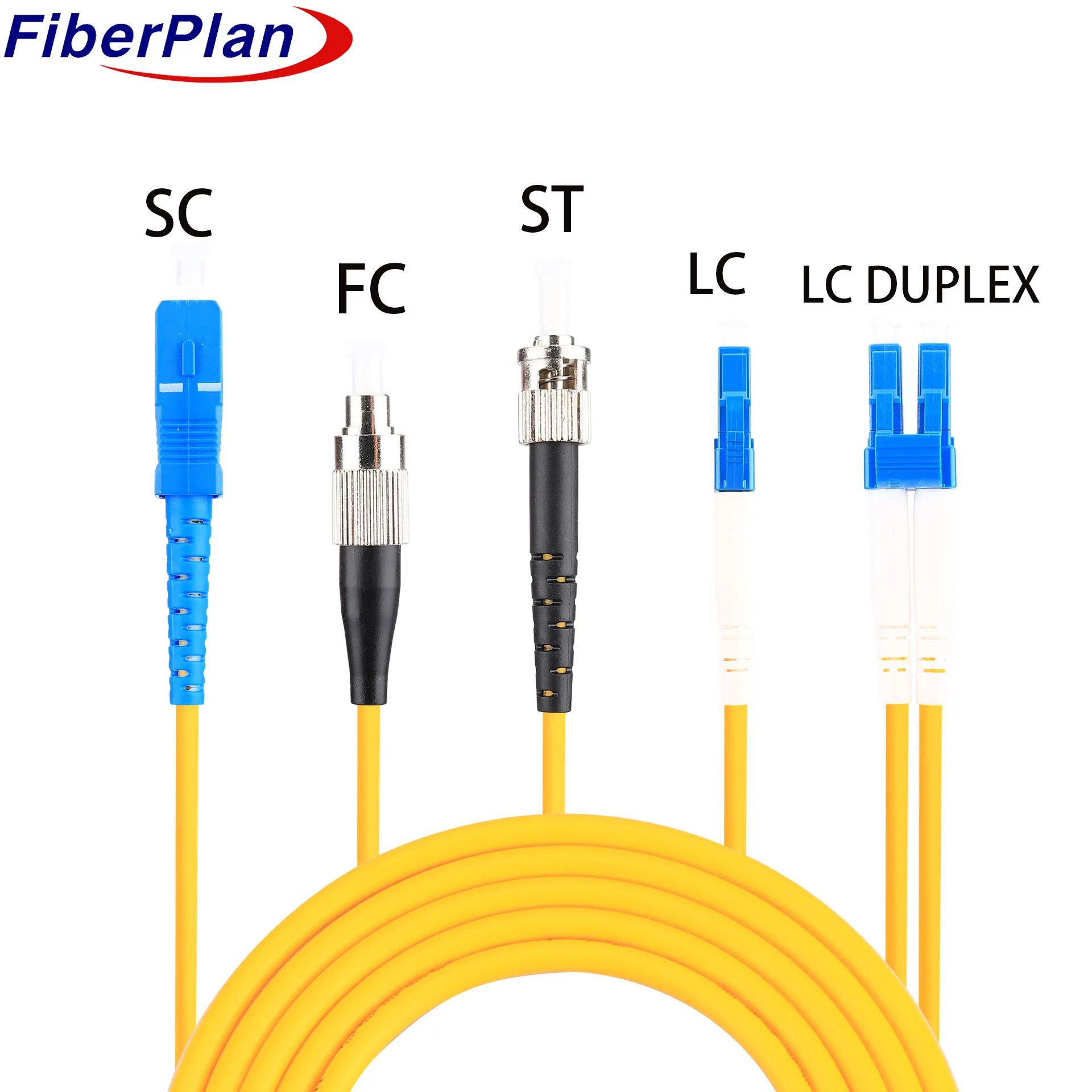 Cavo di toppa in fibra ottica monomodale/multimodale Simplex/Duplex SC/FC/LC/ST/MTRJ/MU/DIN UPC APC