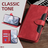 Étui portefeuille magnétique en cuir élégant et fin avec fentes pour cartes et support intégré pour Samsung Galaxy A56 A55 A54 A53 A35 A34 A25 A16 A15