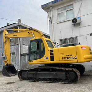 Excavadora usada en buen estado Komatsu PC220, 220, PC220LC, excavadora japonesa original con buen rendimiento - Product Image 4