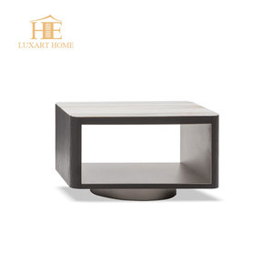 Muebles de dormitorio de lujo, mesitas de noche, gabinete de madera, mesa de noche personalizada para proyectos hoteleros, dormitorio, villa - Product Image 4