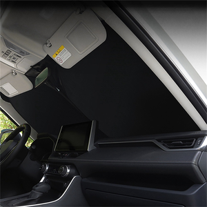 Xiangta accessoires modèle 3/Y toutes saisons <span class=keywords><strong>pare</strong></span>-<span class=keywords><strong>brise</strong></span> de voiture 170T 190T 210T <span class=keywords><strong>pare</strong></span>-soleil de voiture avec pochette de rangement automobile - Product Image 4