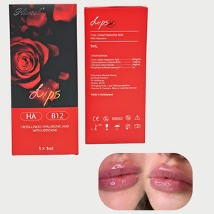 Fabricant Grossiste de Produits de Beauté : Remplisseur Lèvres Rouges 1ml – Repulpe les Lèvres, Améliore l'Éclat des Lèvres ; Injections pour l'Augmentation Mammaire - Product Image 2