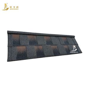 Material de Techo Metálico Recubierto de Piedra, Impermeable, Resistente al Fuego y Ligero, Tejas Clásicas con Diseño de Onda Romana - Product Image 3
