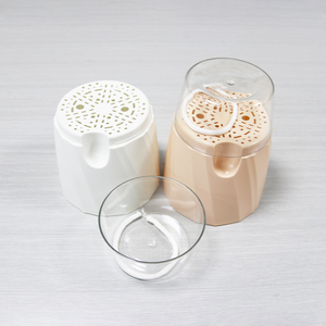 Pot en plastique à arrosage automatique au design moderne avec indicateur de niveau d'eau pour les personnes paresseuses, utilisation au sol - Product Image 5