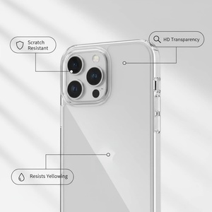 High Quality Luxury Transparent Clear Acrylic Protective Case for 13 Pro Max Shockproof <strong>Smartphone</strong> Cover in OPP <strong>Bag</strong> XY - Product Image 3