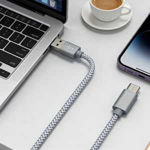 Cable USB 2.0 a Tipo-C, Carga Rápida de 5A, Trenzado de Nailon, Conductor de Cobre Puro para Teléfonos Móviles y Tabletas - Product Image 5
