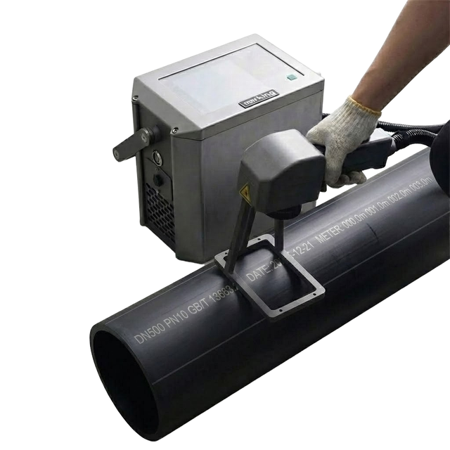 20W 30W Handheld Laser Marking Machine Laser Engraving Machine for Metal Plastic Tags Nameplate Serial Number Tire